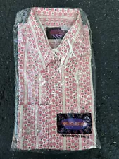 New ListingMEN'S VTG 60s 70s Collar New Old Stock KNIT SHIRT Groovy Hippie Funky Disco MCM