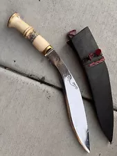 CLEARANCE SALE 50% OFF Kukri- 12" Gurkha WW II Issue Khukuri,Historic EGKH Knife