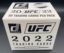 2022 Donruss UFC Hanger Pack Box Debut Edition (16) 30 Card Sealed Packs!!!