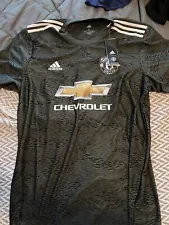 Manchester United Donny van de Beek Black Jersey Size Large