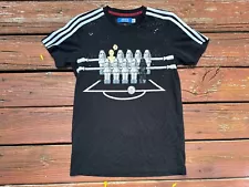 Adidas Originals Star Wars Foosball Table Mens T-Shirt Black Size Small