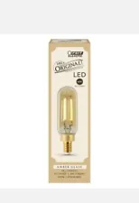 Vintage Original Filament 40 Watt EQ T8 Amber Dimmable Decorative LED Light Bulb