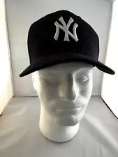 NY Yankees MLB Official On-Field Baseball Hat Black Adjustable New Era 59Fifty