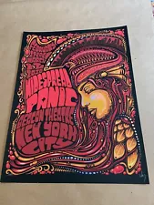 Widespread Panic 2020 NYC Beacon Theatre Foil poster by Jeff Wood