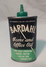 Vintage BARDAHL Home and Office Handy Oiler Oil Can.