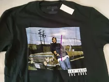 ICE CUBE T-SHIRT BLACK NWA CHEVY IMPALA NEW W/TAGS XL BOYZ IN THE HOOD RAP 