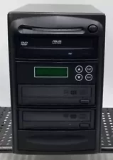 Pro Duplicator 1 to 2 CD DVD Burner Recorder Disc Copier Tower