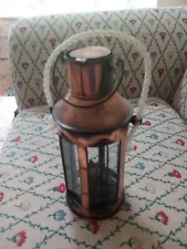 Copper And Brass Oil Lamp