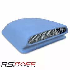 17''L x 3.5''H Fiberglass Hood Scoop Bolt-On with Mesh Grill