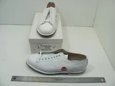 VINTAGE LINDS BOWLING SHOES NOS PBS MENS STOCK PRO WHITE SIZE 11.5 D