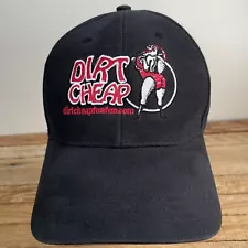 Dirt Cheap Hat Adjustable StrapBack Black Cap Liquor Store Cheap Cheap Fun Fun