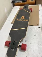 Playshion Drop Through Freestyle Longboard Skateboard Cruiser