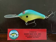 ZOOM BAIT COMPANY WEC CRANKBAIT Z3 IN DOLPHIN WOOD DEEP DIVER ED Z-3