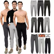 Fleece Joggers For Men Jogging Tracksuit Bottoms Grey Black Fleece Trousers Sale