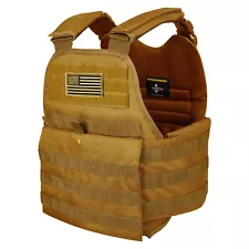 Exxact Sports Tactical Vest for Men Premium, Lightweight (Plates not Included)