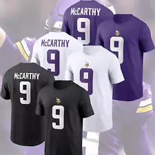 HOT SALE - J.J. McCarthy #9 Minnesota Vikings Name & Number T-Shirt For Fans