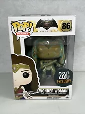 POP Funko Batman vs Superman Patina Wonder Woman #86 Exclusive Vinyl Figure