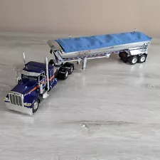 DCP 1/64 Peterbilt Semi w/ Dump Trailer - All Season's Trucking - Good Condition