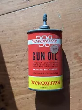 VINTAGE Winchester Gun Oil Can 3 Fluid Oz Full