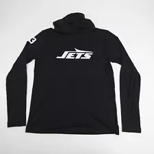 New York Jets Sport-Tek Long Sleeve Shirt Men's Black Used