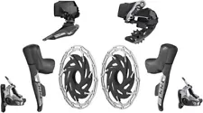 SRAM RED eTap AXS Electronic 2x12-Speed Road Groupset - HRD Brake/Shift Levers,