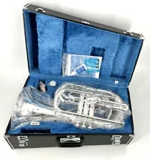 Yamaha YBH-301M Marching Baritone Bb - Silver-plated w/ Carry Case BRAND NEW