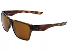 Oakley TwoFace XL Sunglasses OO9350-06 Polished Brown Tortoise/Dark Bronze