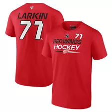 Men's Fanatics Dylan Larkin Red Detroit Red Wings Authentic Pro Prime Name &