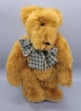 Vintage Handmade Artist Teddy Bear from Wiseman Bears, 9" with Tags