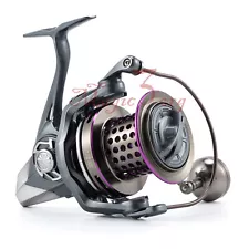 Surf Fishing Spinning Reel Max Drag 40LB 10000 Aluminum body Trolling Long Cast