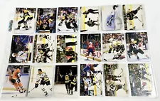 Mario Lemieux 1997 Pinnacle Giant Eagle Mario Moments Complete Set 18 cards NHL