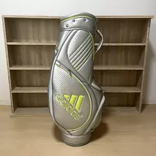 adidas Golf Stand Caddy Bag 4.0Kg silver lime green used