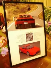 Ferrari 348Tb Original/Article/Framed Item A4 Frame No.0817 Inspection Catalog P