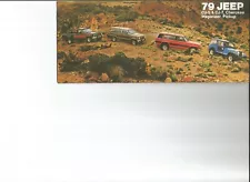 1979 Jeep CJ-5, CJ-7, Cherokee, Wagoneer, J-10 and J-20 Pickup Sales Brochure