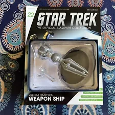 Eaglemoss Star Trek Starships #22: KRENIM TEMPORAL WEAPON SHIP New with Magazine