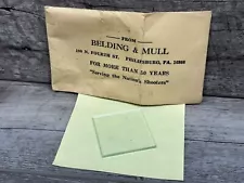 Vintage Belding and Mull Powder Measure Sight Glass Only !!