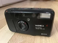 Yashica T4 Carl Zeiss 35mm Film Point And Shoot Camera