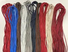 3/16 x 72 Inch Bulk Baseball Glove Lace - Multiple Colors Available 5 10 20 LOT