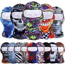 Balaclava 3D Ski Mask Cool Skull Animal Full Face Mask for Motorcycle Cycling US