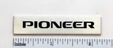 Pioneer Spec Rack Badge Logo Custom Made Aluminum