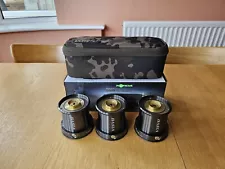 X3 Spools For Daiwa Tournament Basia 45 QDX Qd Custom Carp Reels Korda