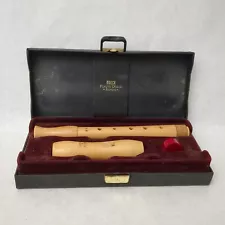 Moeck Flauto Dolce Rondo Wooden Recorder In Protective Case Made In Germany