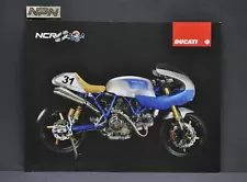 NOS 2007 Ducati Sport 1000 S NCR New Blue Dealer Sales Brochure Spec Sheet