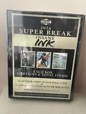 2024 Super Break Insane Ink Edition Box Factory Sealed