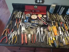 Huge 29 lb Lot Tools Wrenches ScrewDrivers Pliers Socket Set Nut Drivers Used