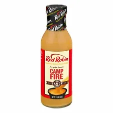 NEW RED ROBIN CAMP FIRE SAUCE 11 OZ BOTTLE