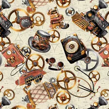 STEAMPUNK ~ TIME TRAVEL ~ Train, Airship, Bicycle, Camera, Hat, Gear, Phone