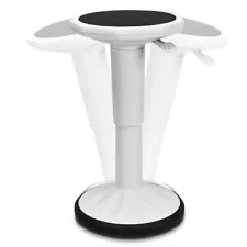 Wobble Chair Active Learning Stool Flexible Seating for School OfficeWhite