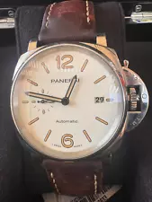 Panerai Luminor Due White Men's Watch - PAM01046