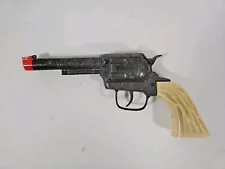 Vintage Pony Boy Cap Gun Die Cast Metal Toy Cowboy Wester GUC Working